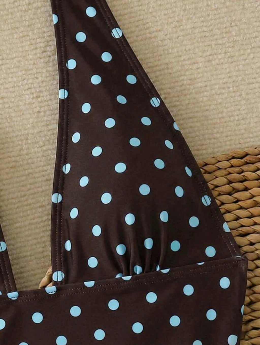 Polka One-Piece Swimsuit