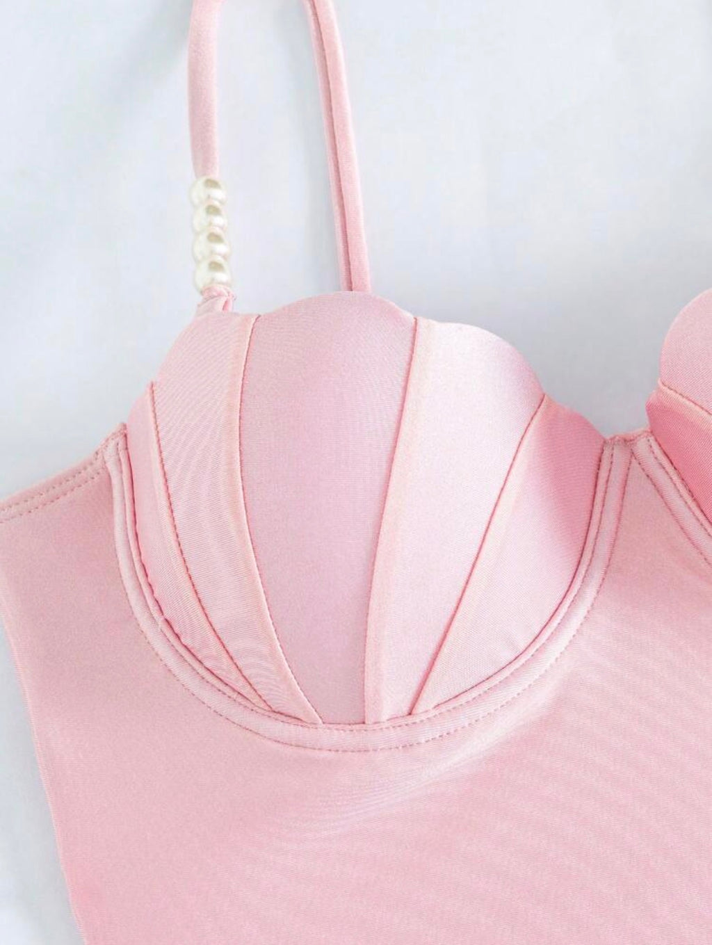 Blush Seashell One-Piece Swim Set