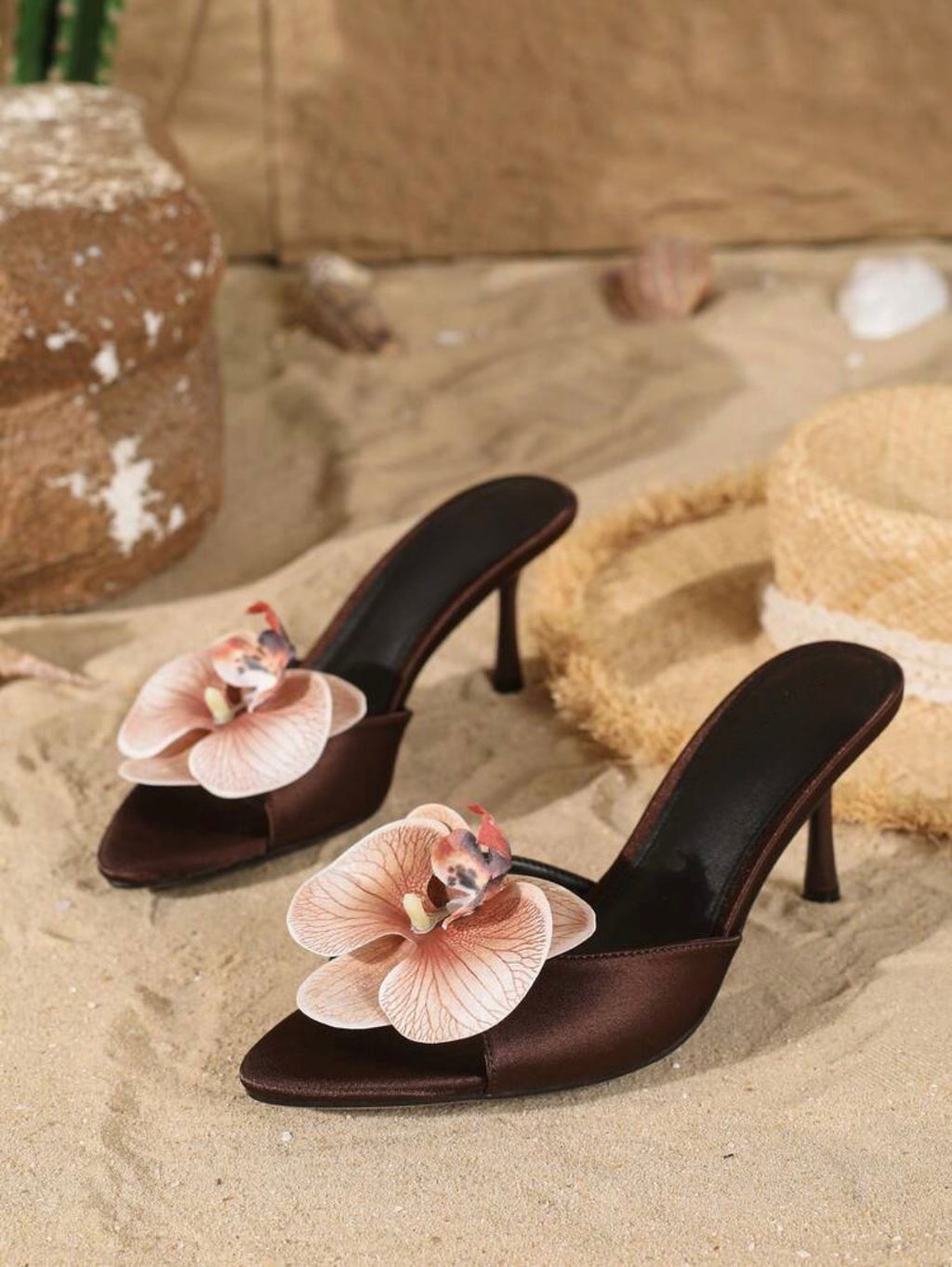 Orchid Bloom Heels