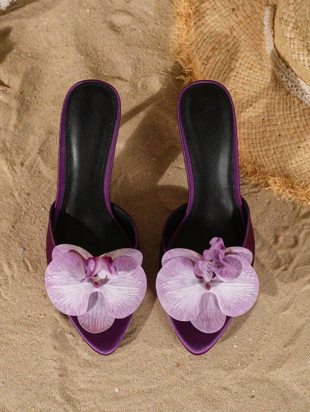 Orchid Bloom Heels