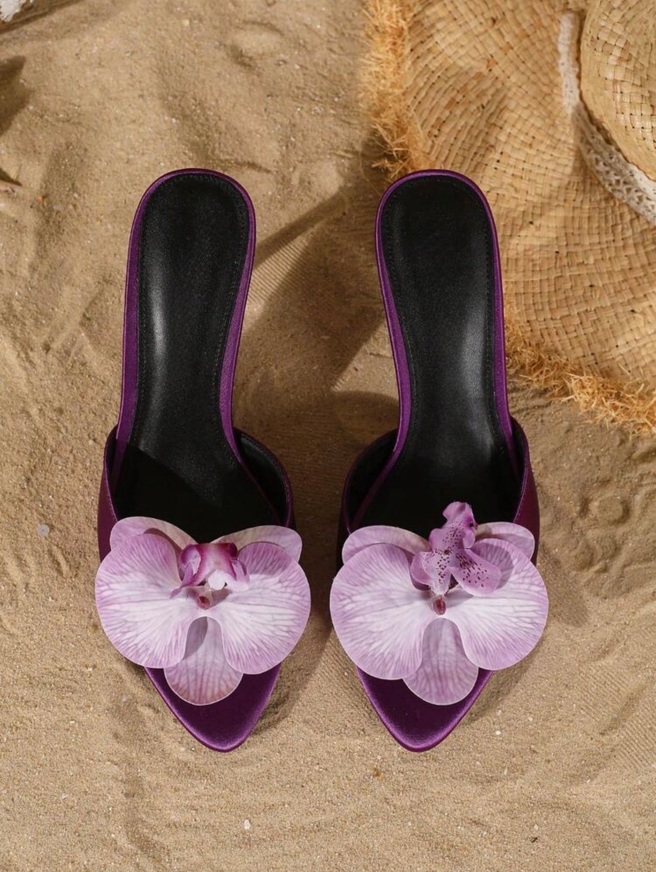 Orchid Bloom Heels