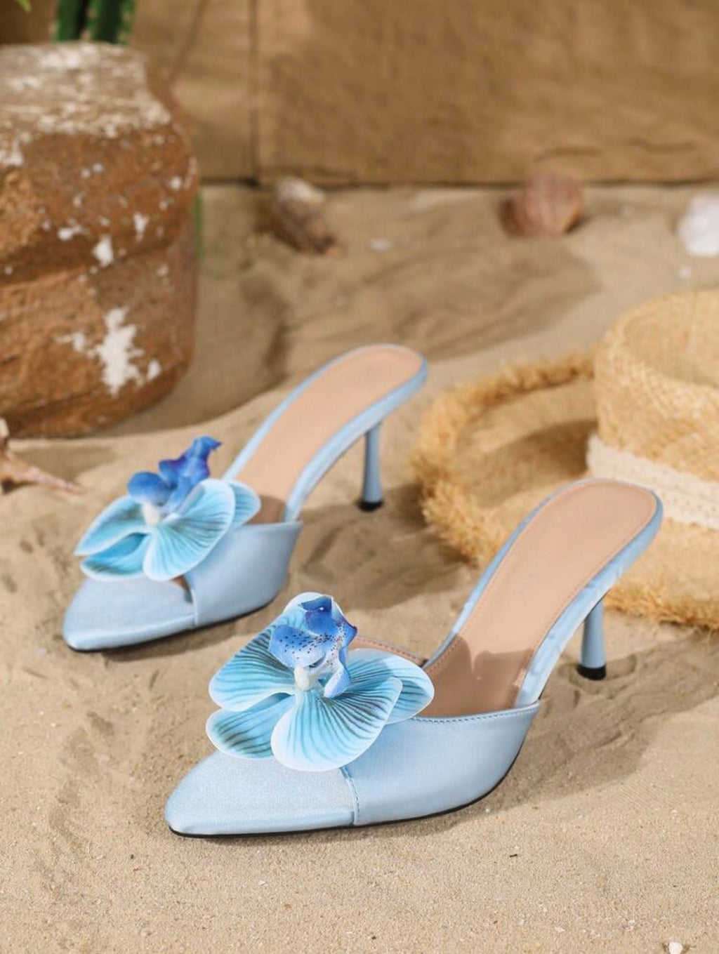 Orchid Bloom Heels