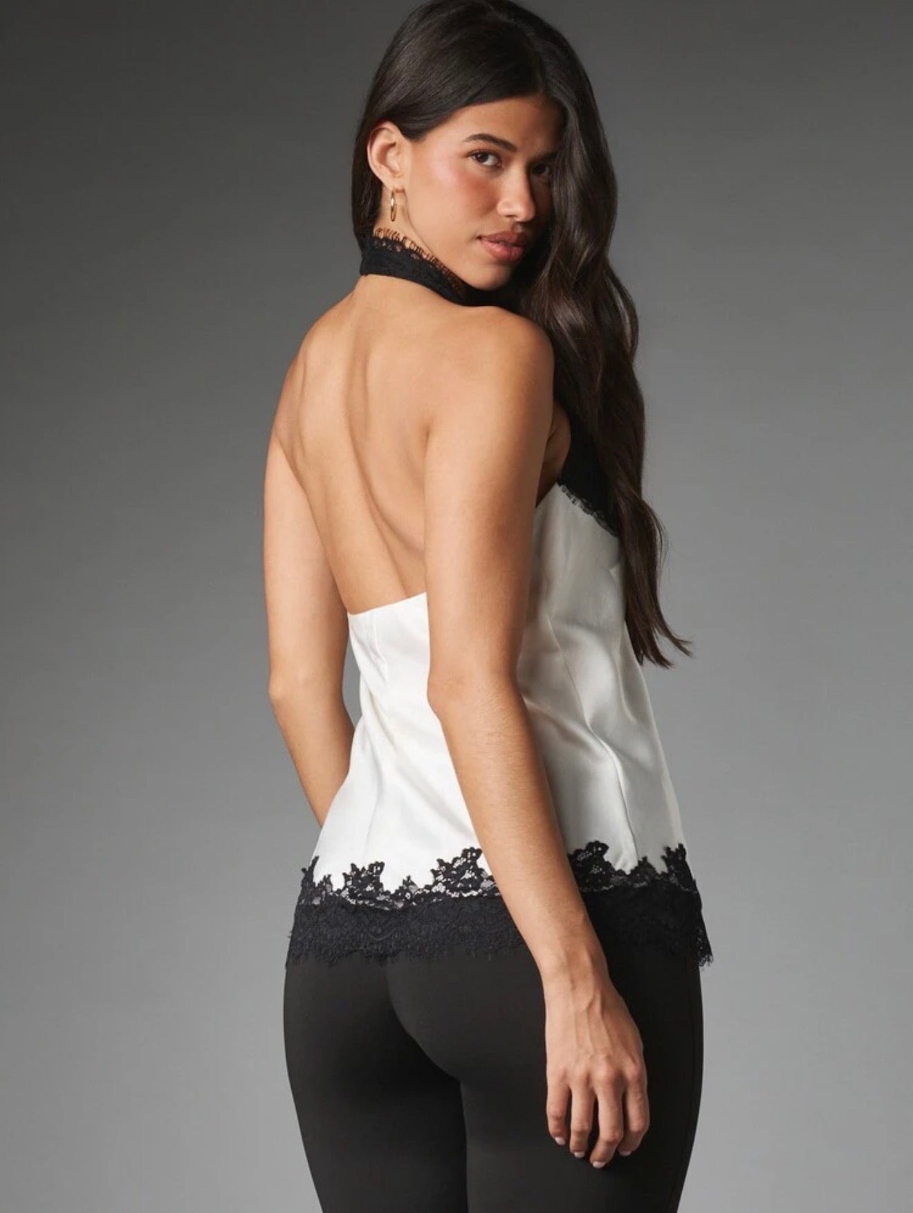 Monroe Lace Halter Top
