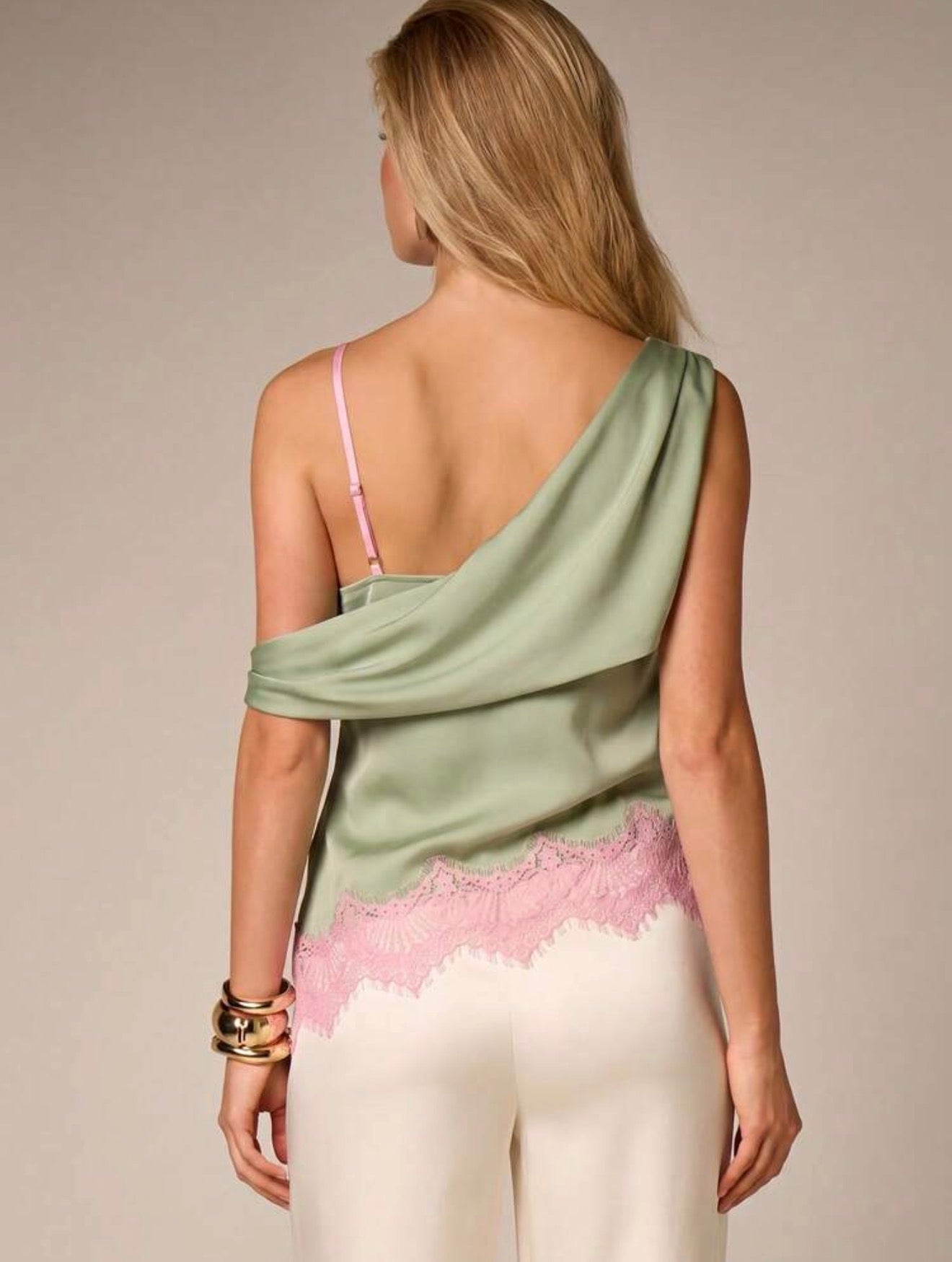 Luna Lace Drape Top