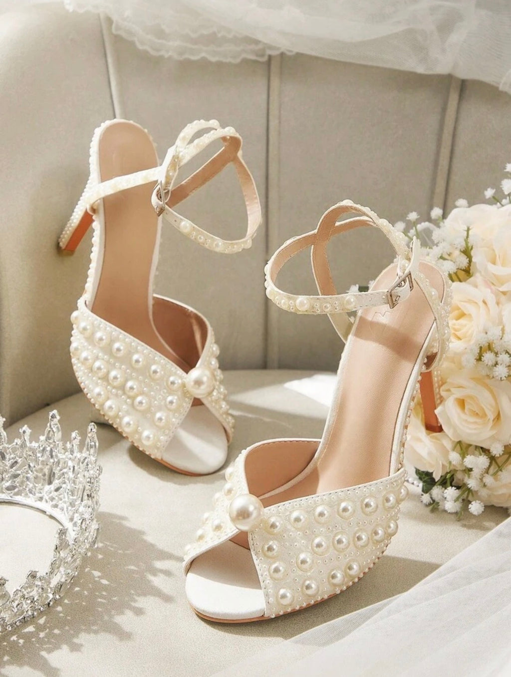 The Pearl Princess Heels