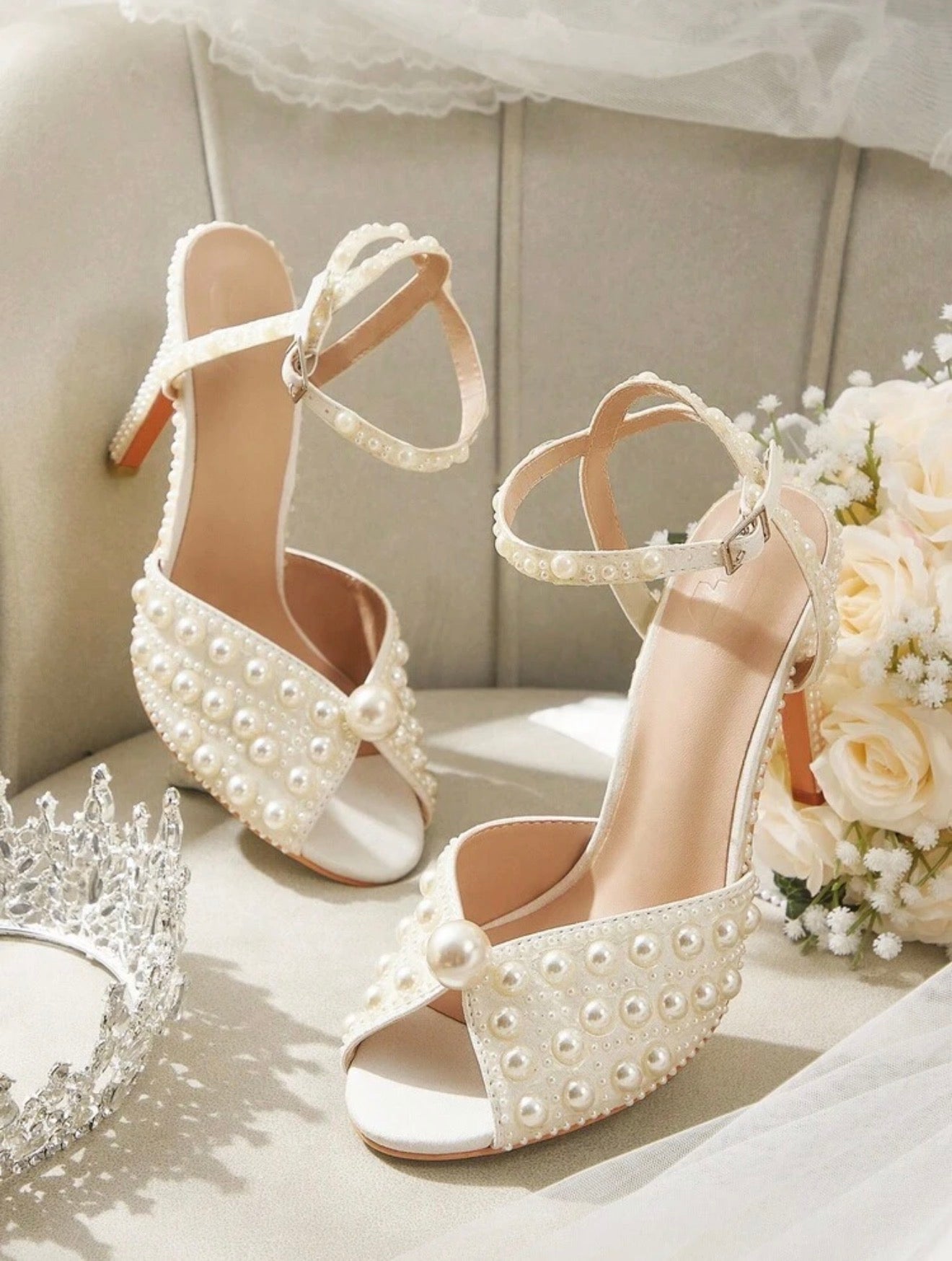 The Pearl Princess Heels