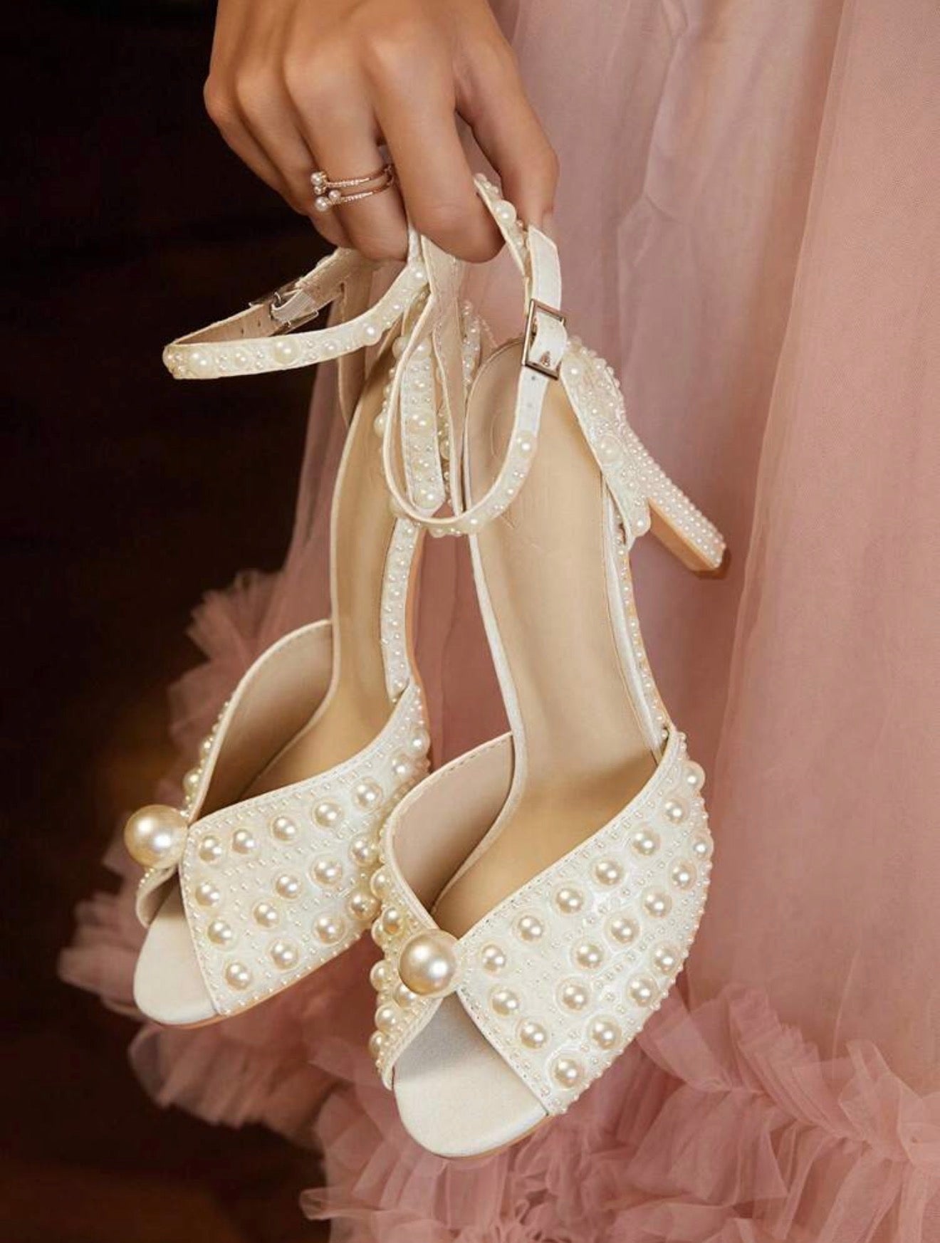 The Pearl Princess Heels
