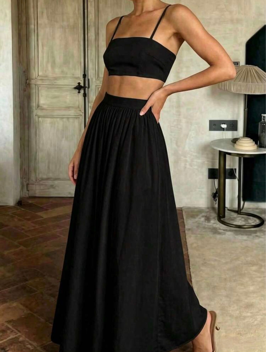 Sable Maxi Skirt Set