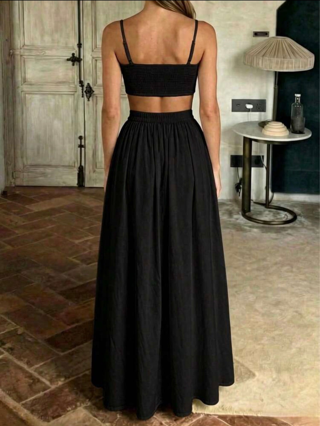 Sable Maxi Skirt Set