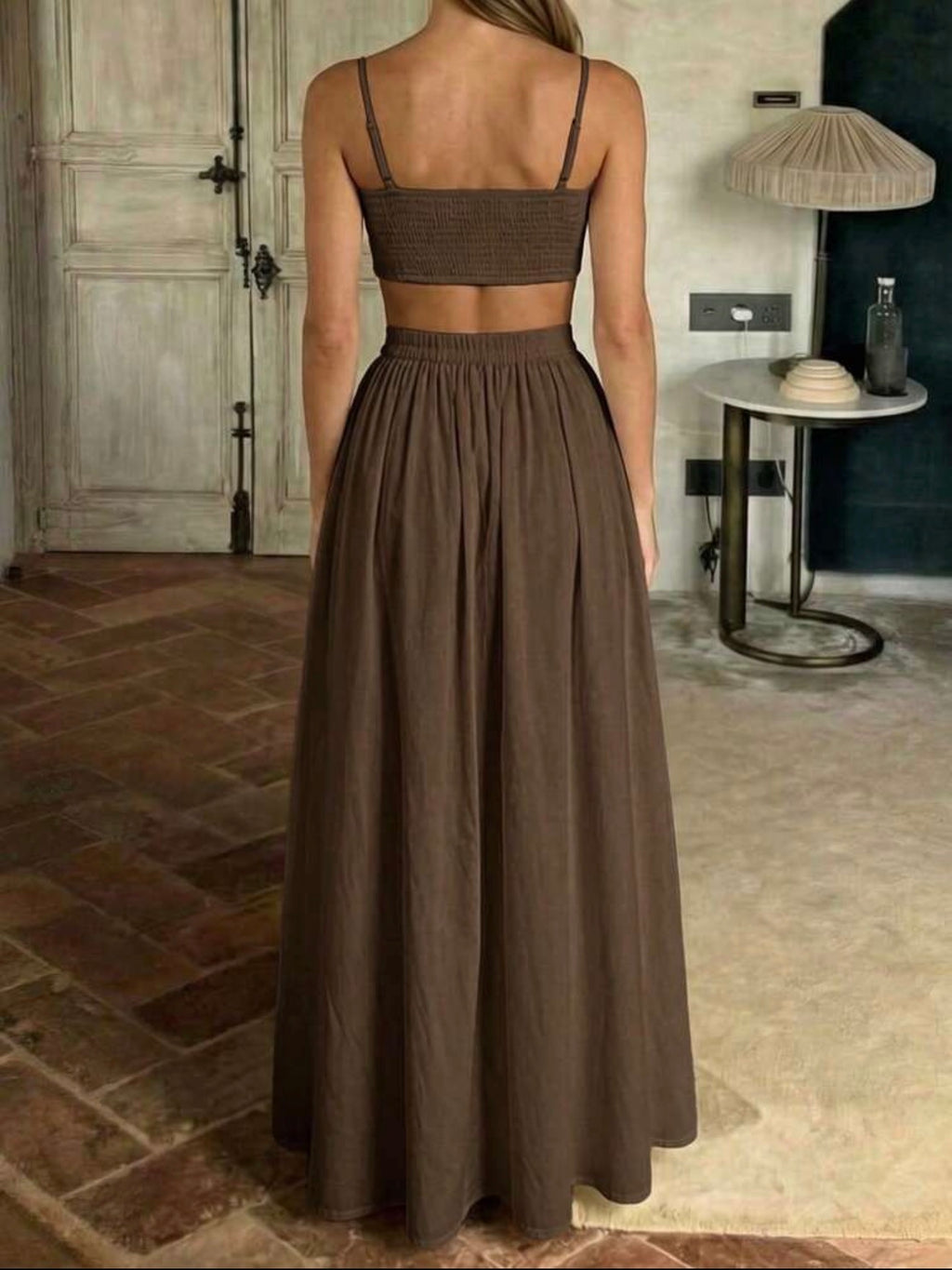 Sable Maxi Skirt Set