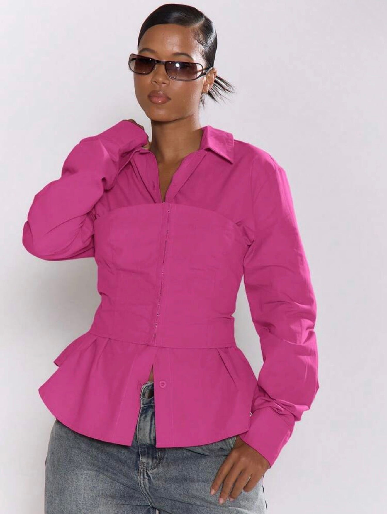 Madison Sculpted Blouse