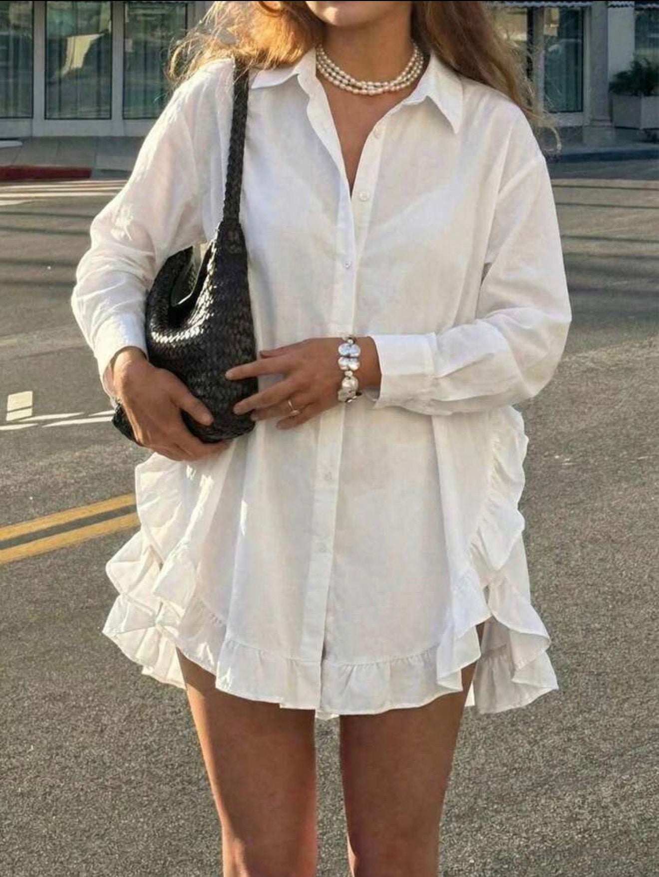 Sloane Ruffle Shirt