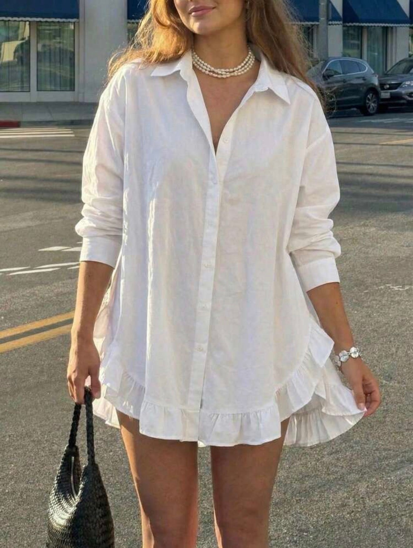 Sloane Ruffle Shirt
