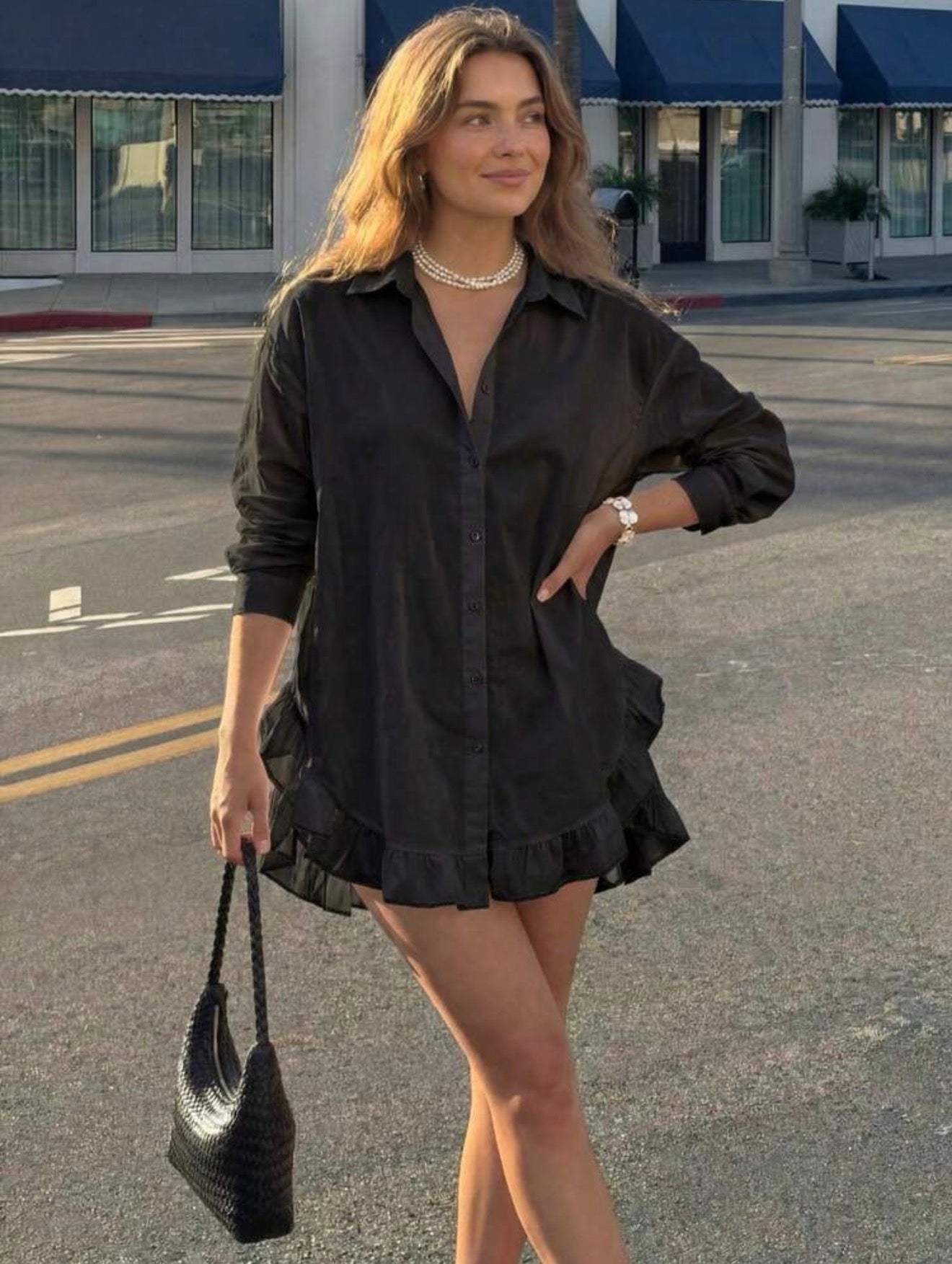 Sloane Ruffle Shirt