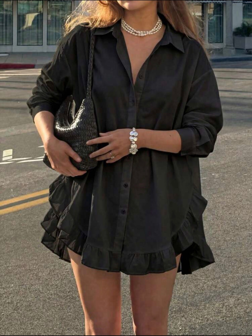 Sloane Ruffle Shirt
