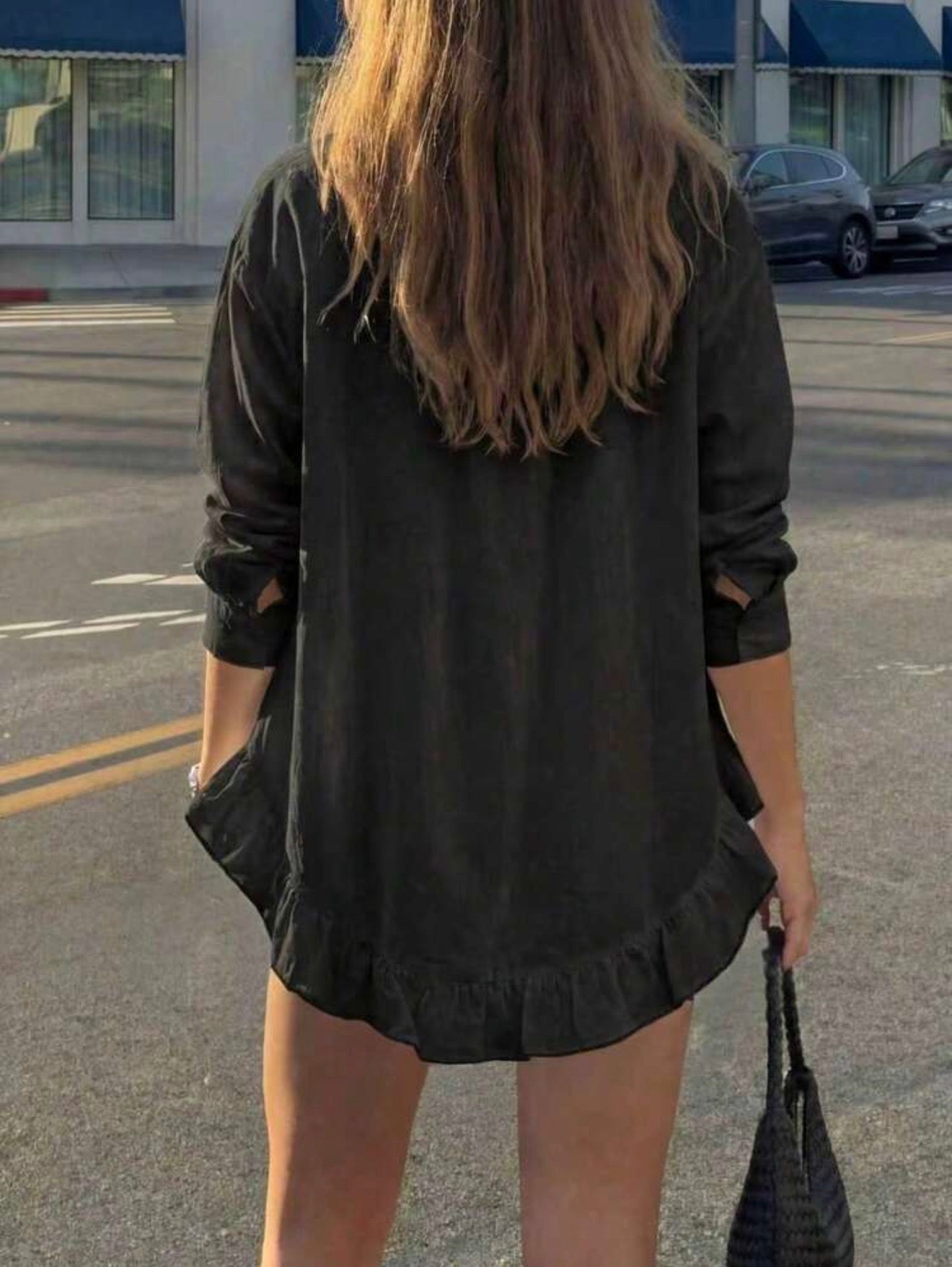 Sloane Ruffle Shirt