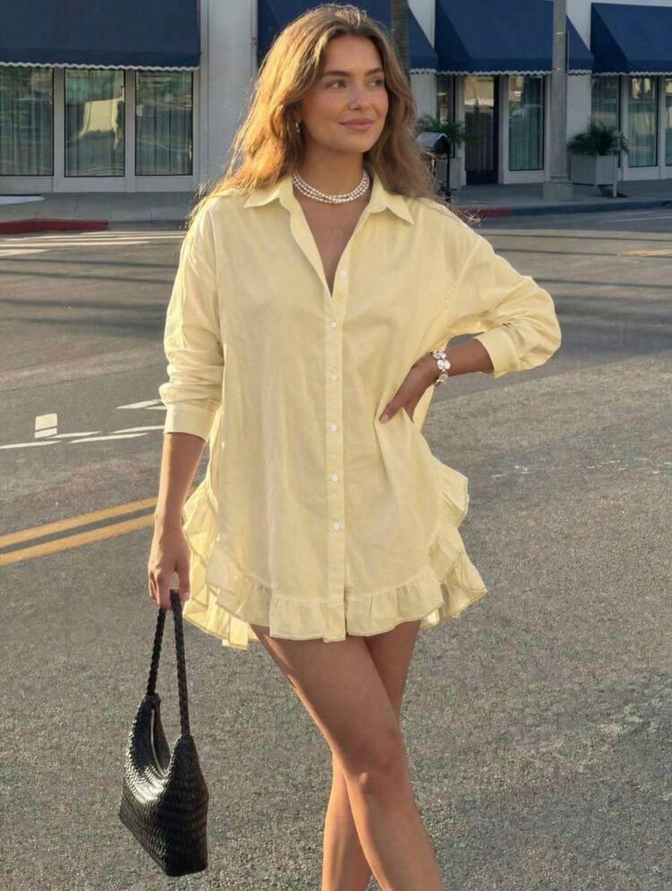 Sloane Ruffle Shirt