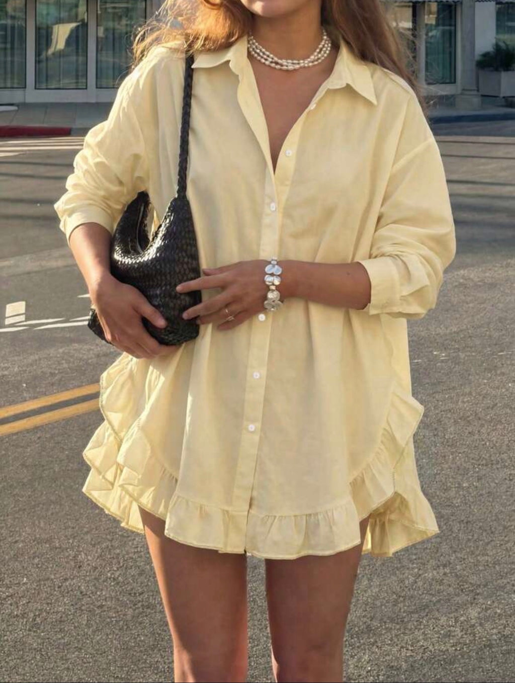 Sloane Ruffle Shirt