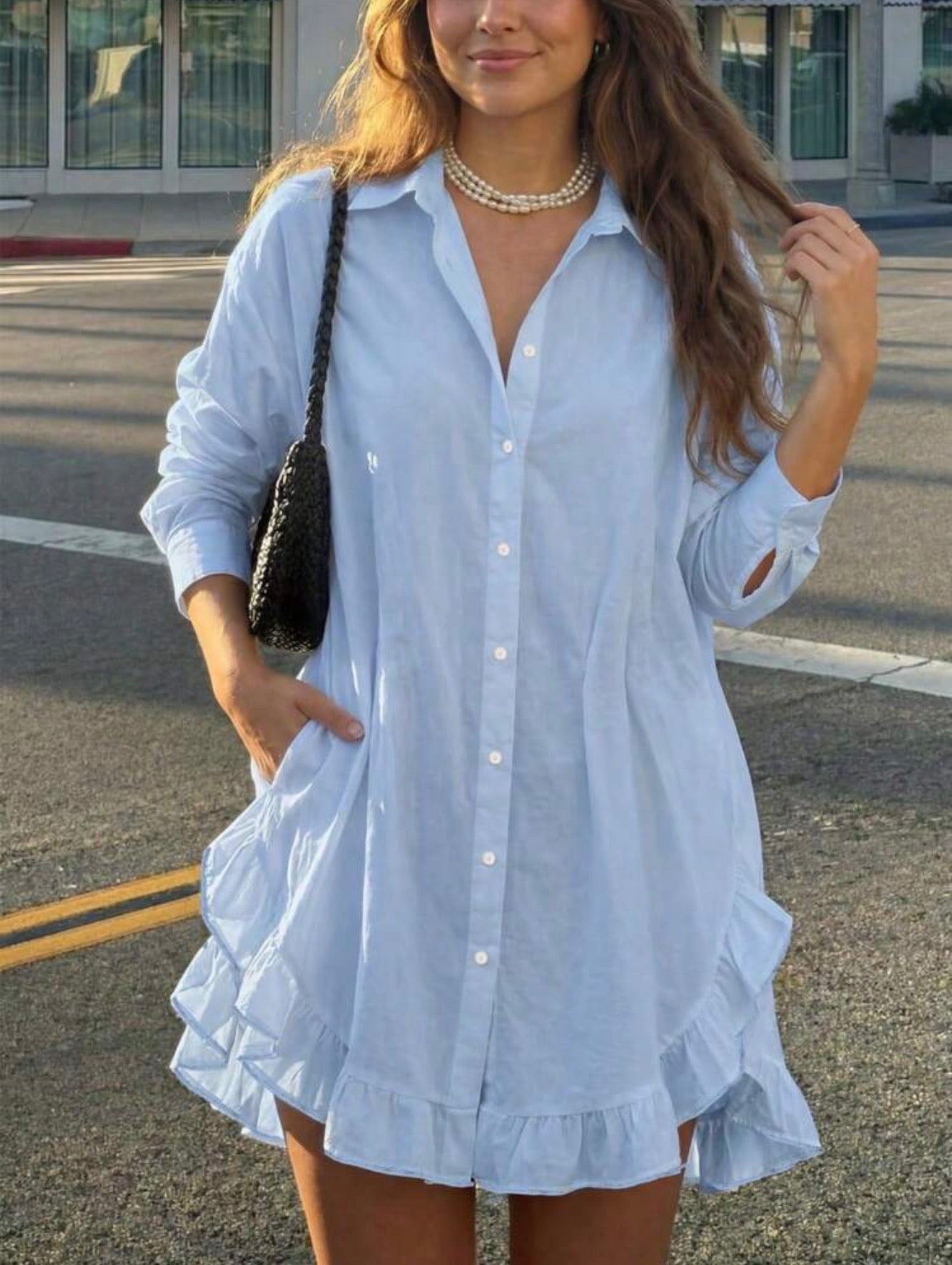 Sloane Ruffle Shirt