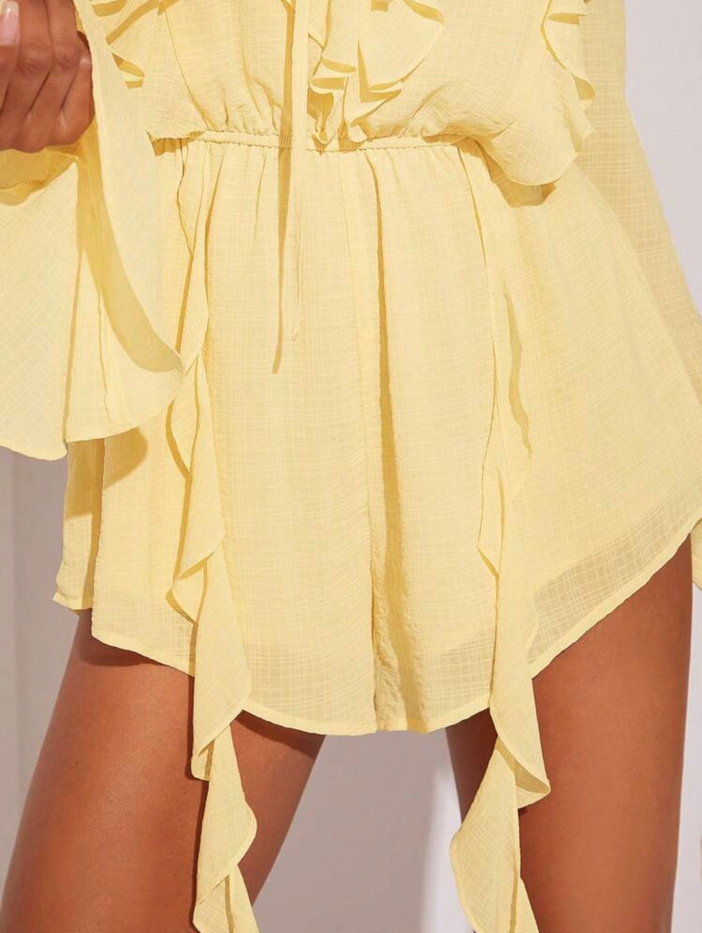 Lemon Meringue Romper