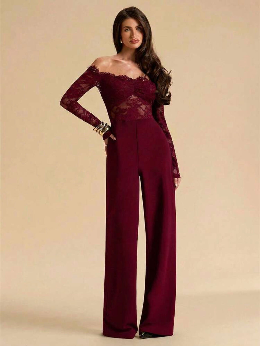 Ethereal Lace Jumpsuit