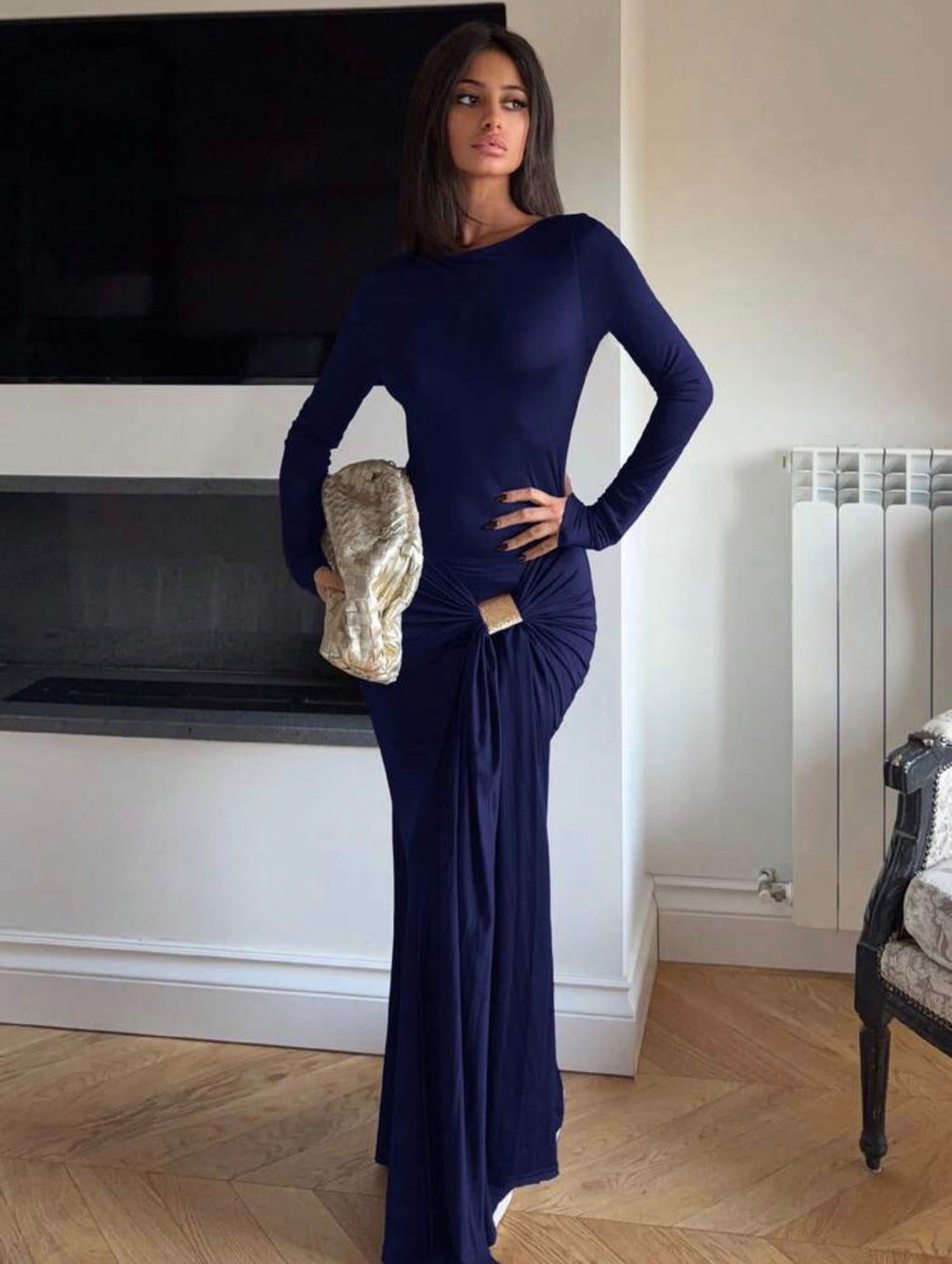 Selena Drape Dress