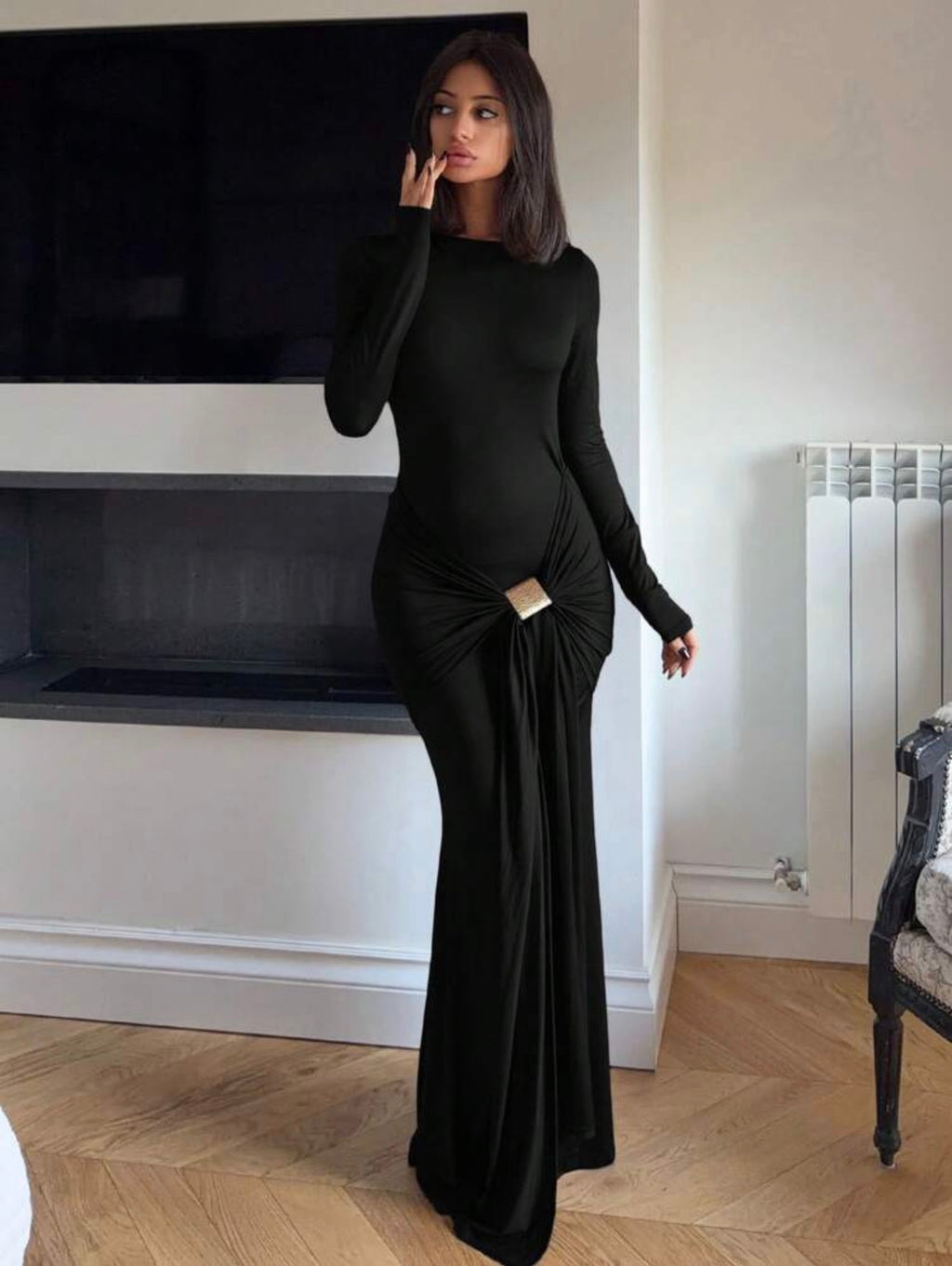 Selena Drape Dress