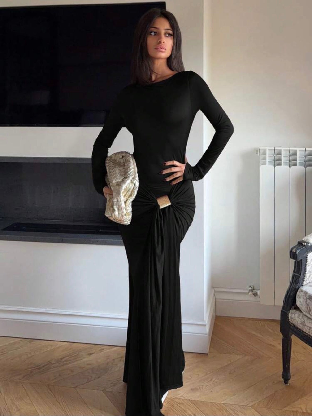 Selena Drape Dress