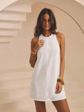Cinch Backless Dress
