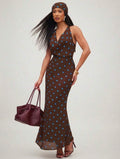 Dolce Dots Midi with Head Scarf