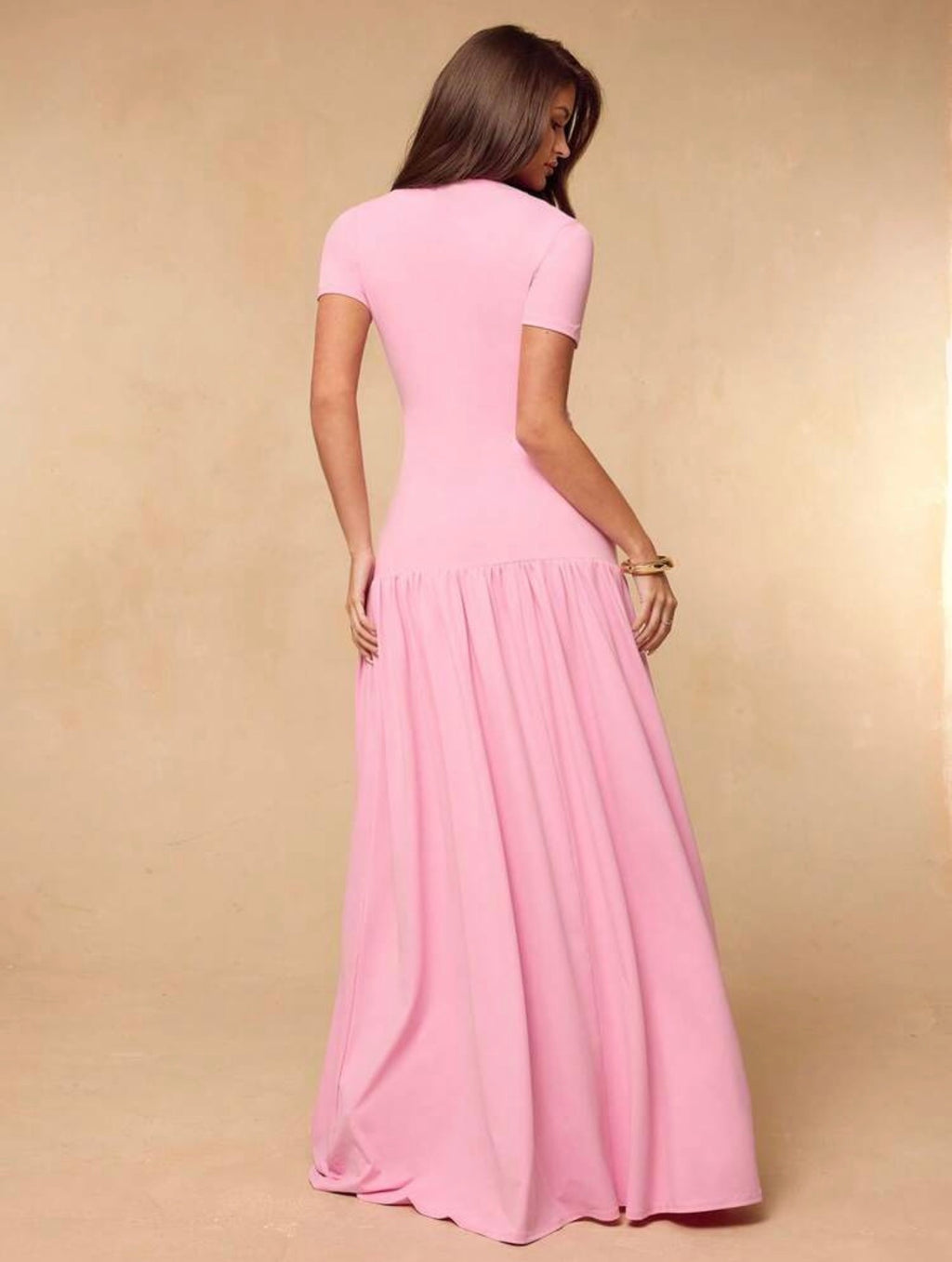 Sugar Bloom Slit Gown