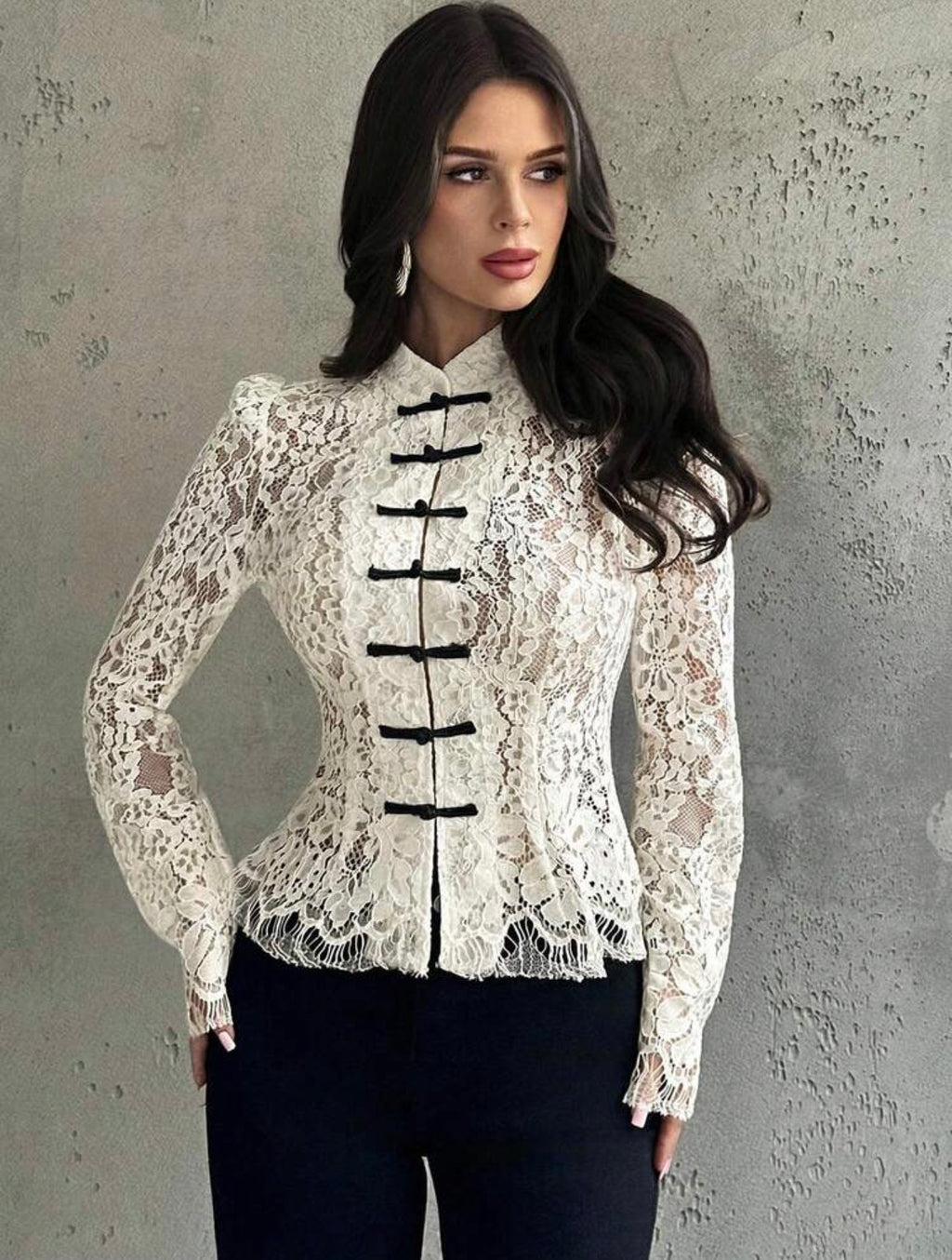 Lace Dynasty Top