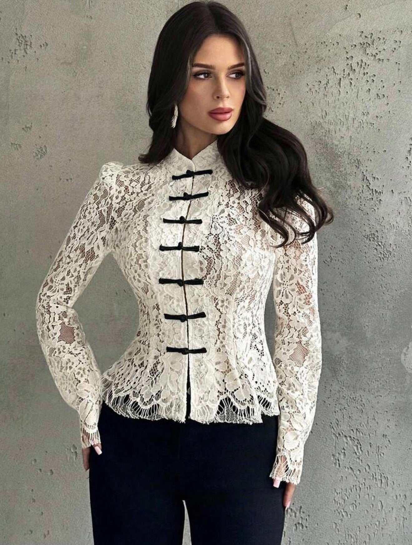 Lace Dynasty Top