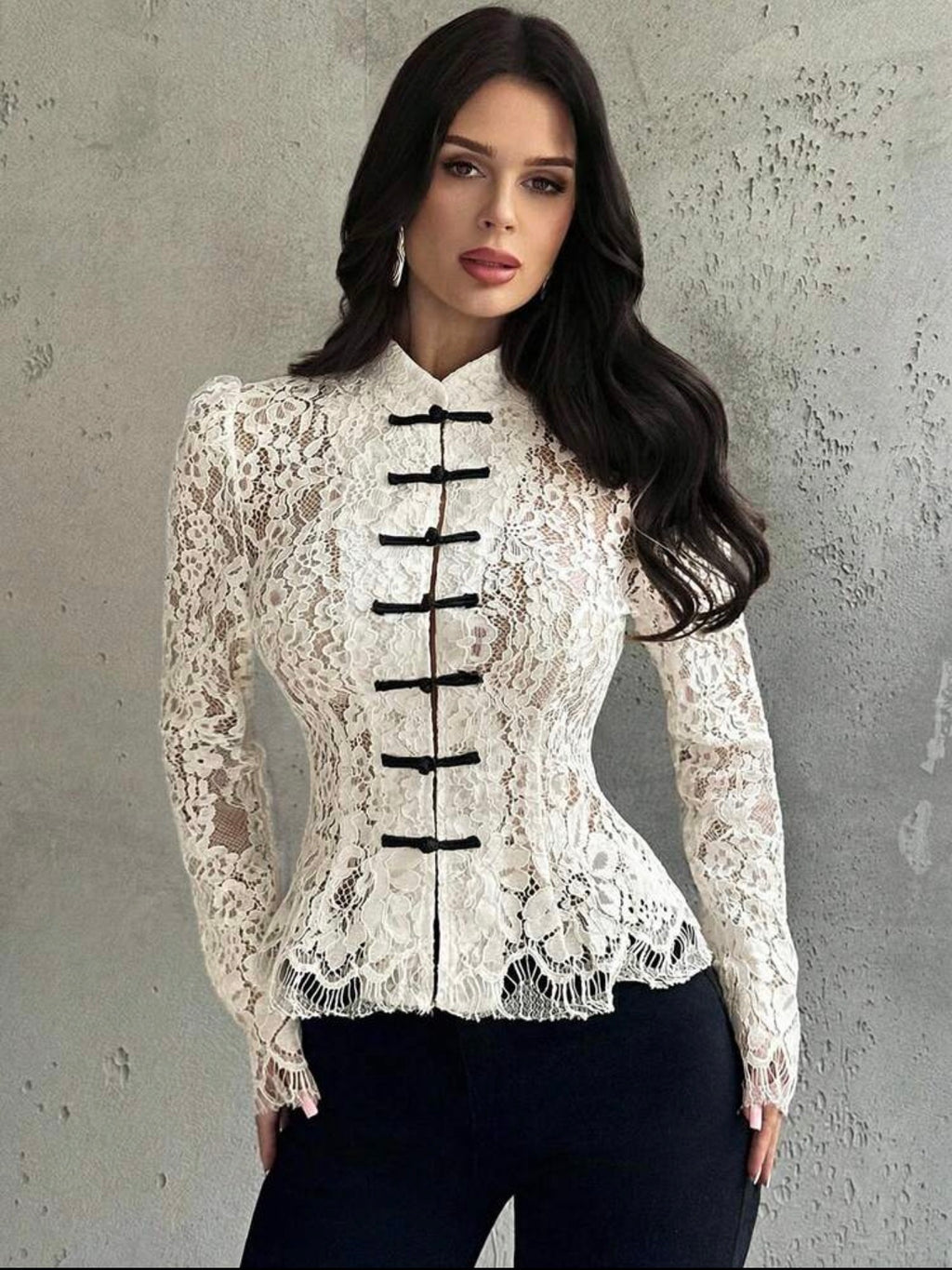 Lace Dynasty Top