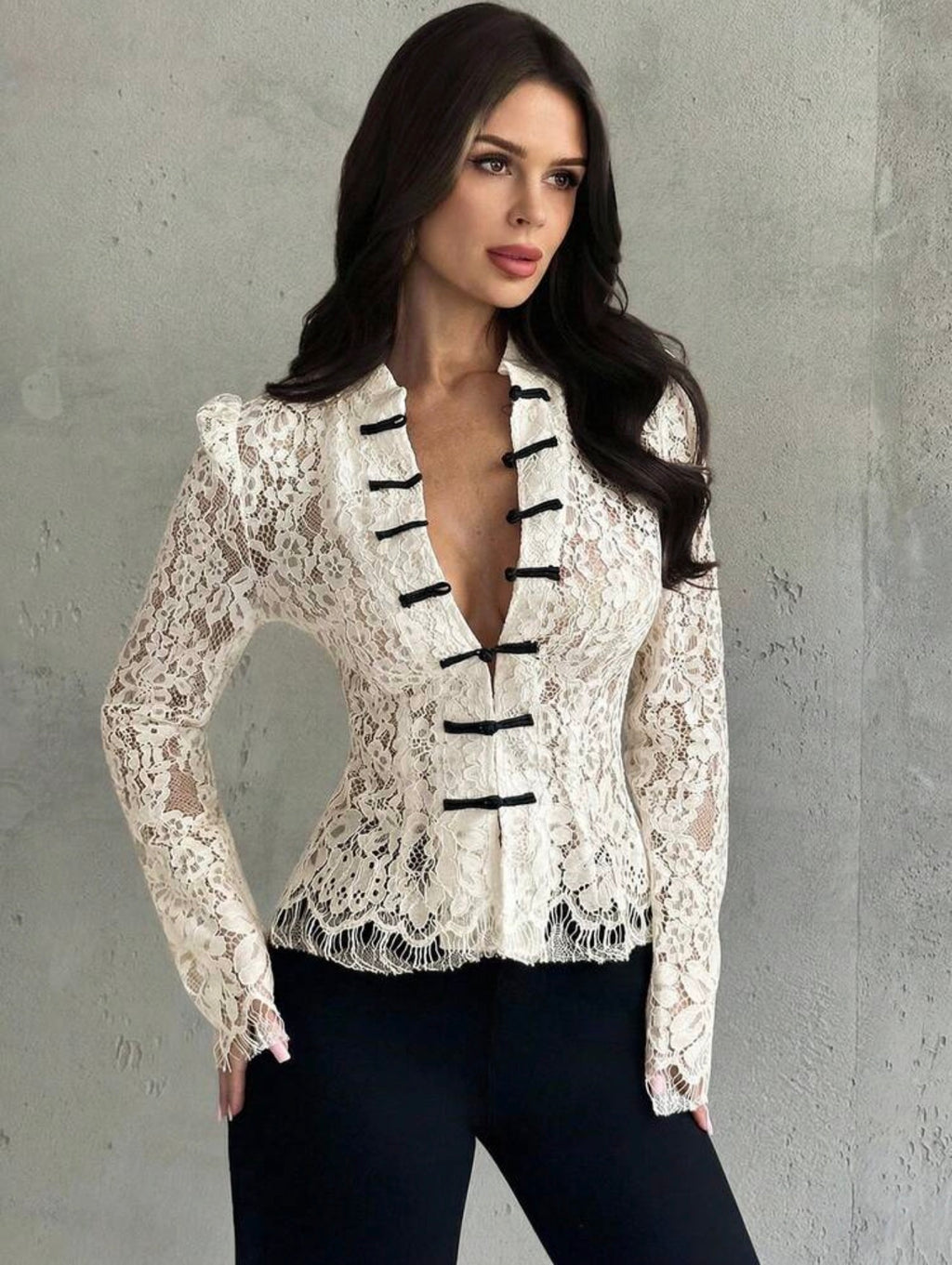 Lace Dynasty Top