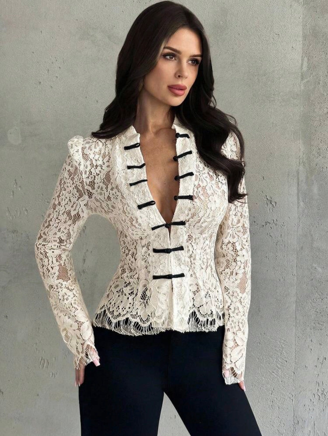 Lace Dynasty Top