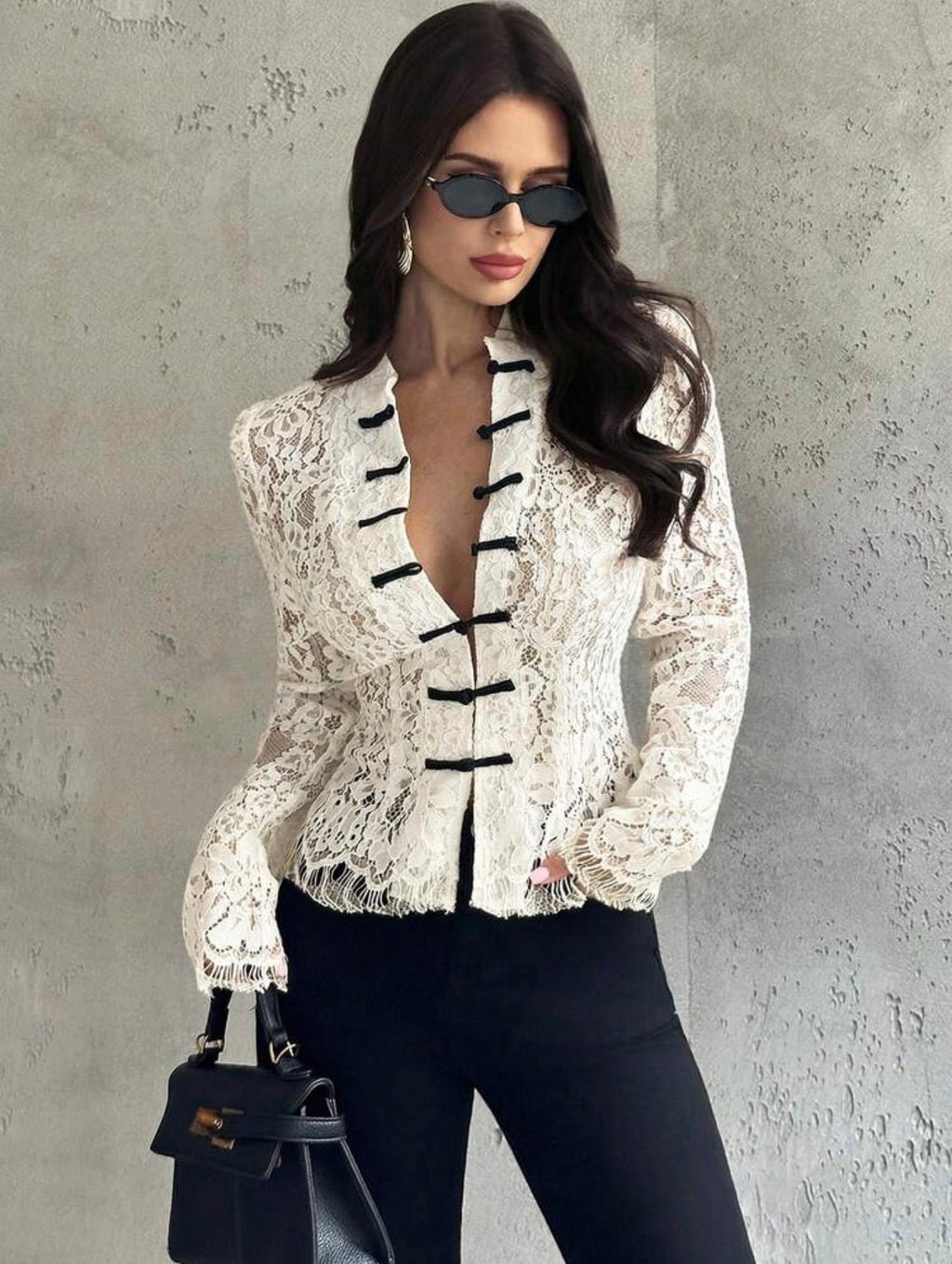 Lace Dynasty Top