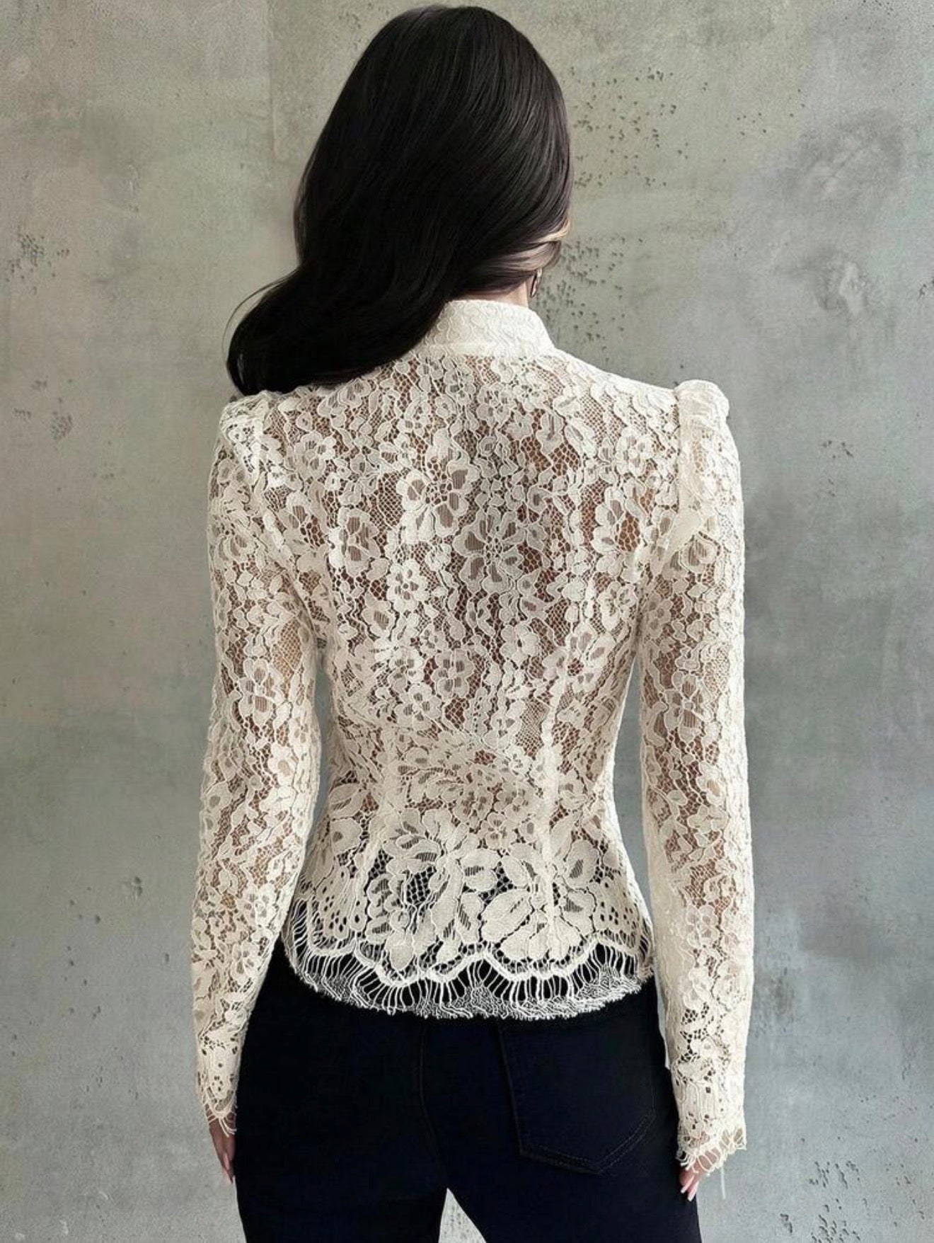 Lace Dynasty Top
