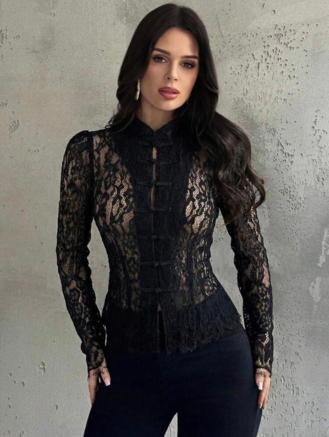Lace Dynasty Top