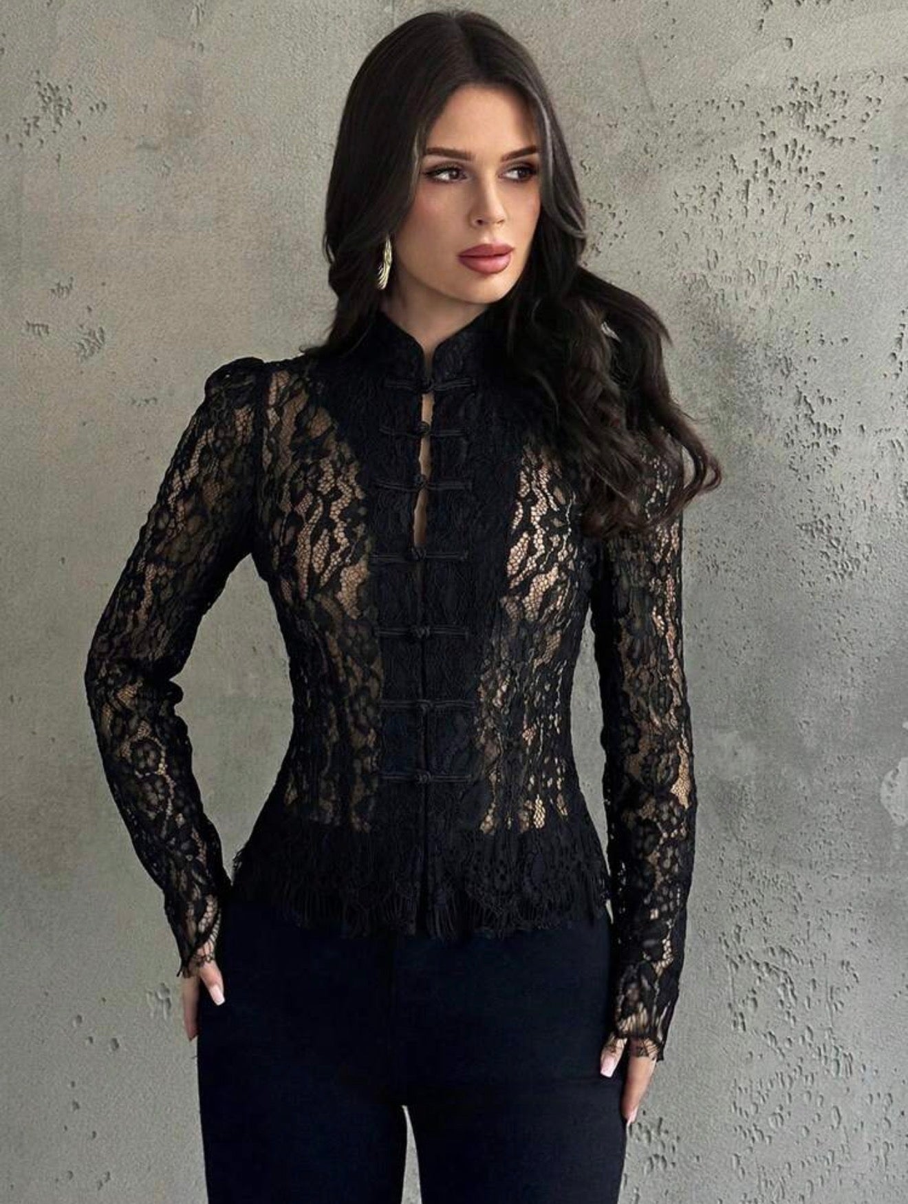 Lace Dynasty Top
