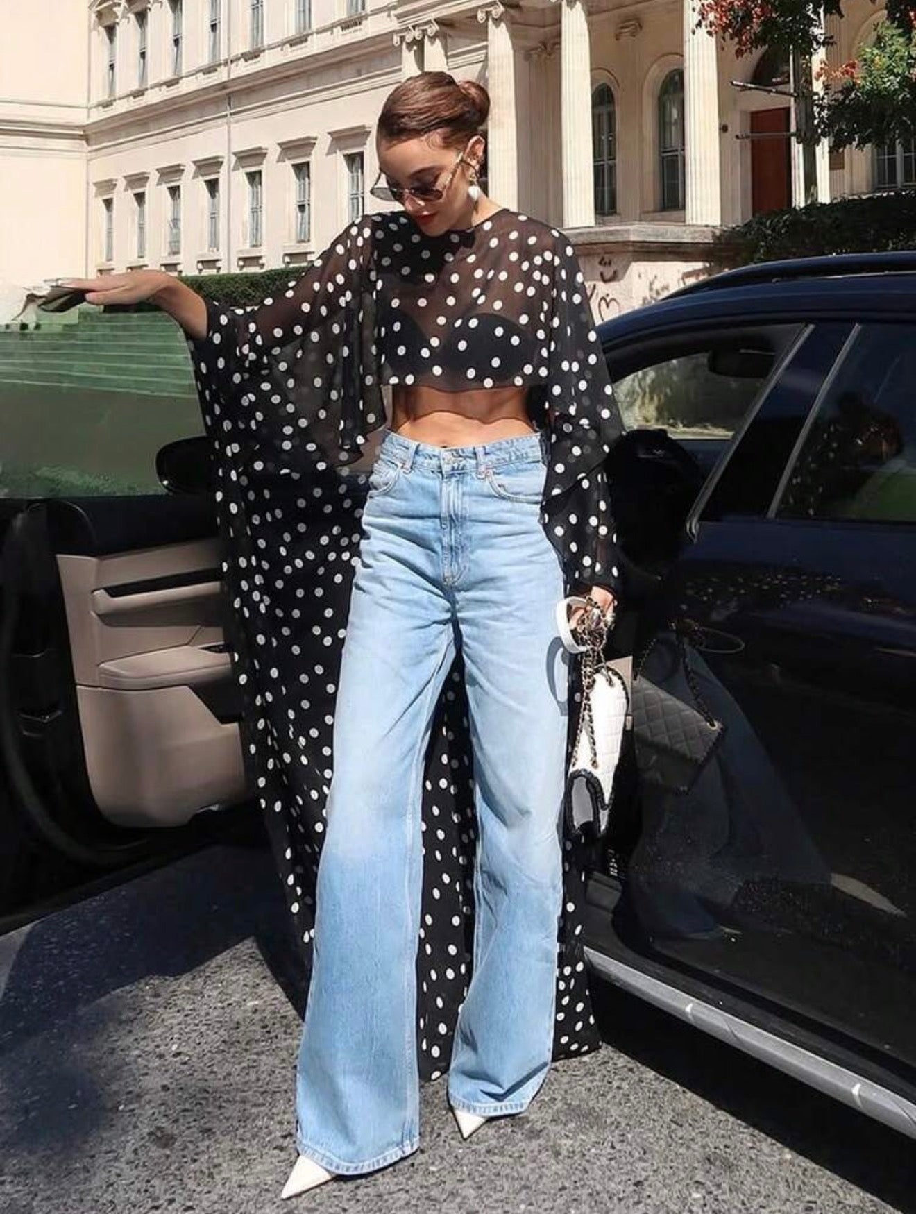 Floating Dot Cape
