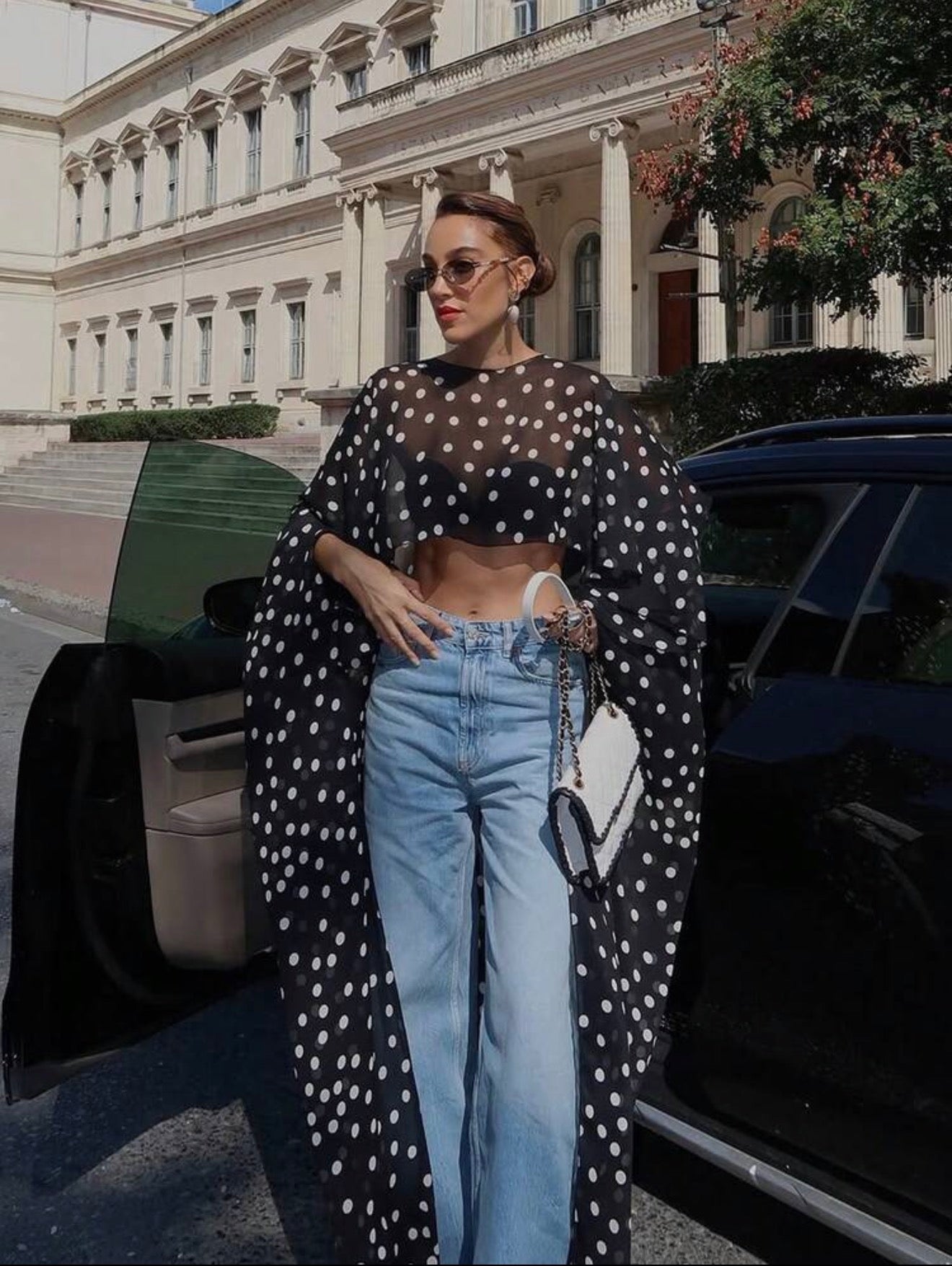 Floating Dot Cape
