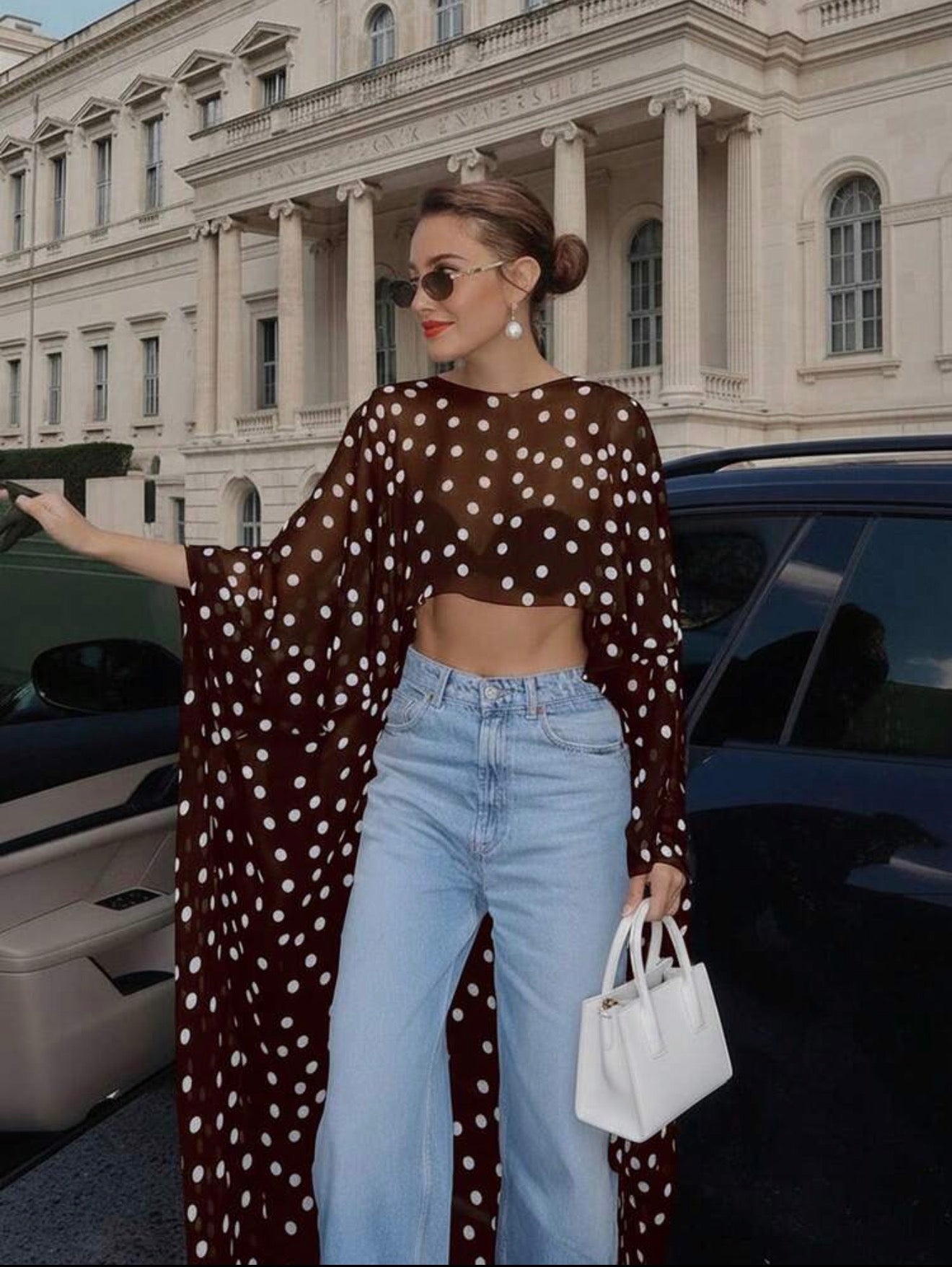 Floating Dot Cape