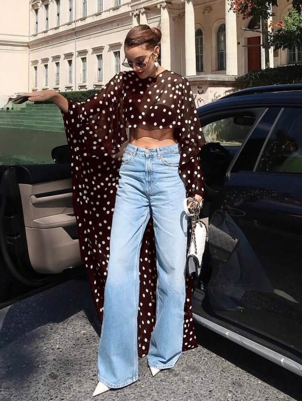 Floating Dot Cape