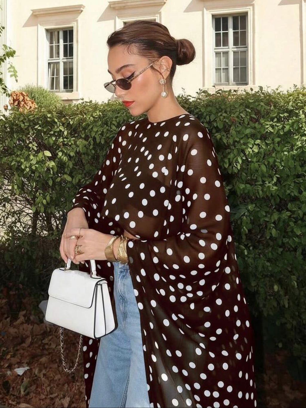 Floating Dot Cape