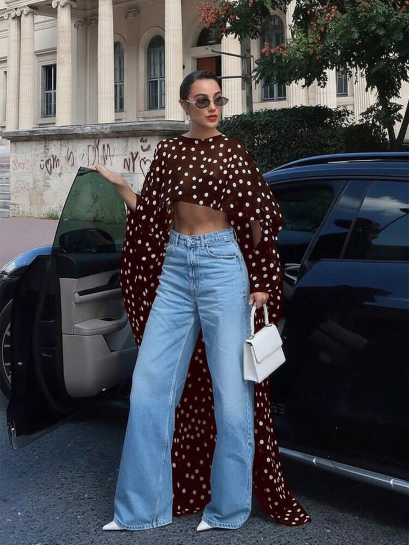 Floating Dot Cape