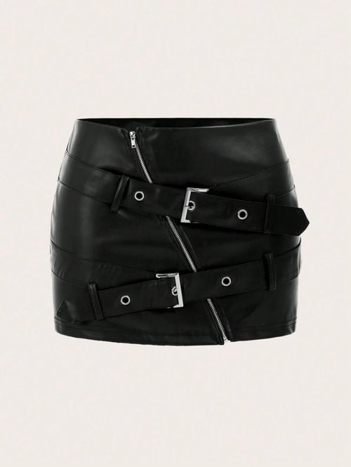Belted Rebel Skirt