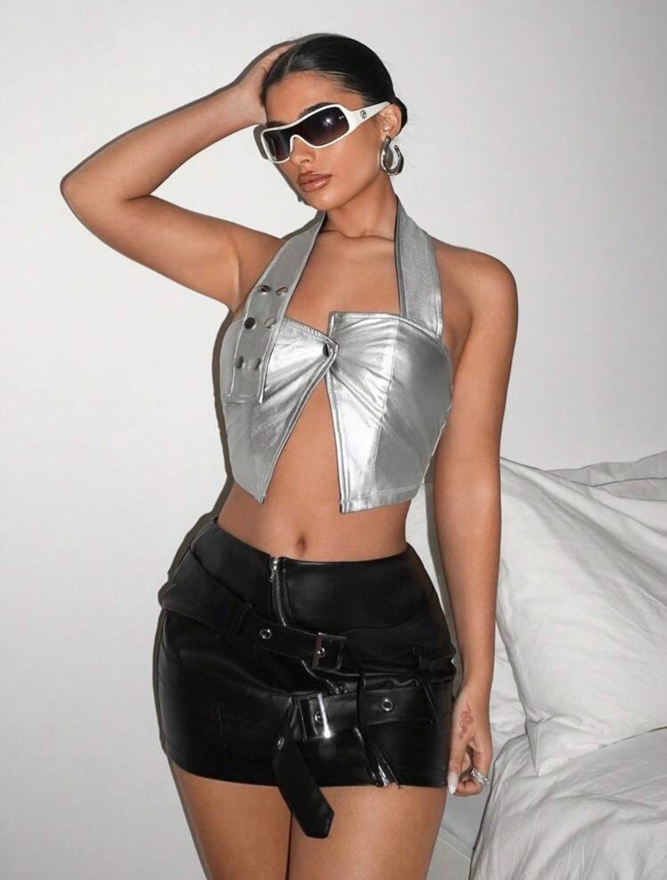 Belted Rebel Skirt