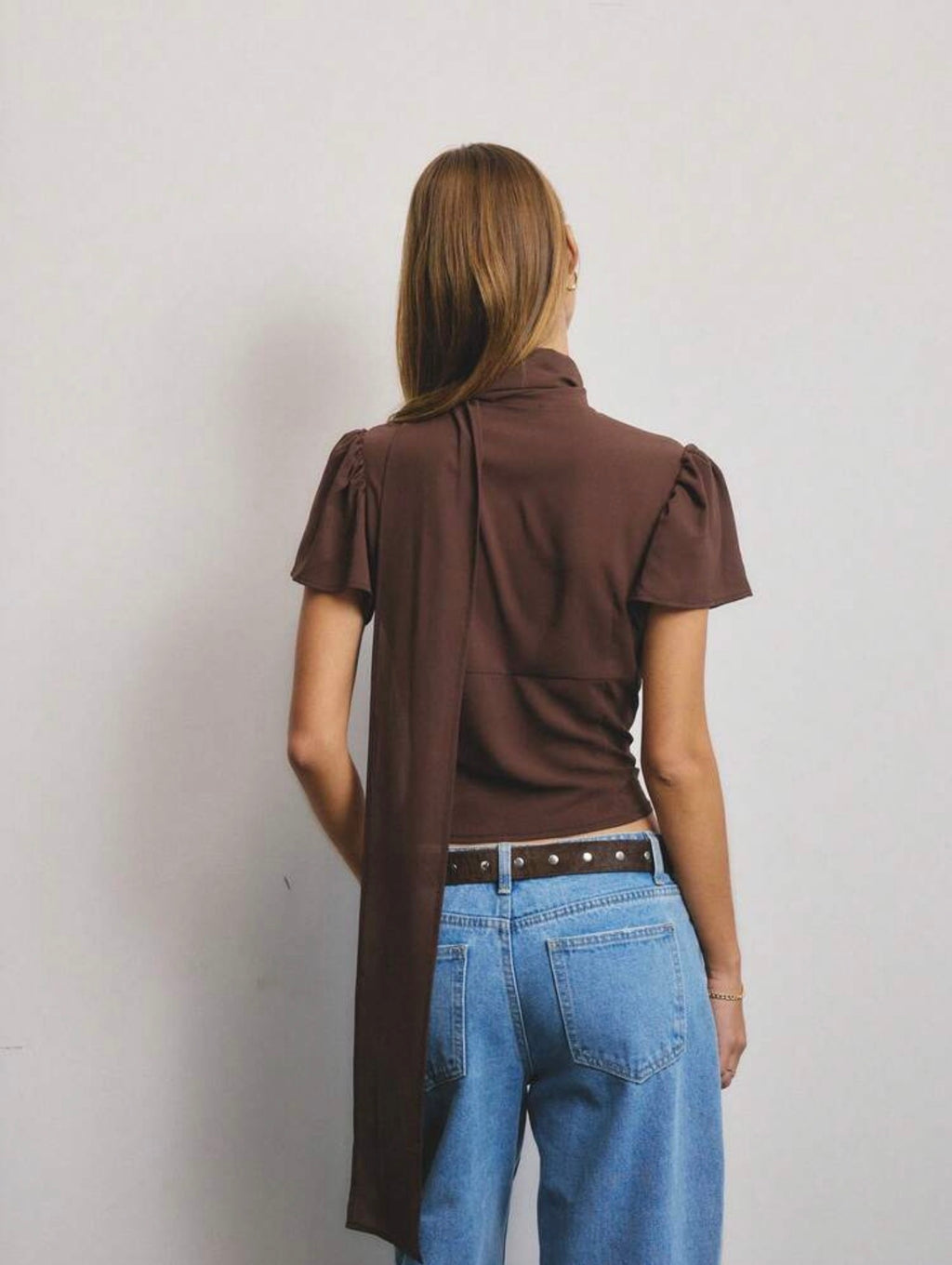Whisper Keyhole Blouse