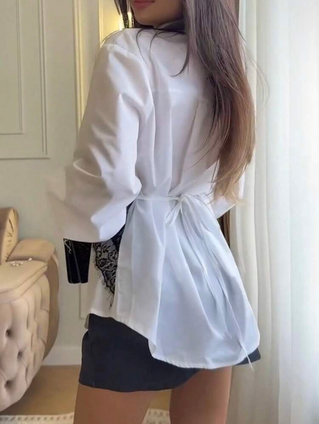 Lace Contour Shirt